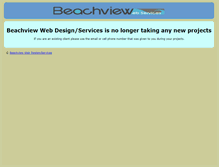 Tablet Screenshot of beachviewservices.com